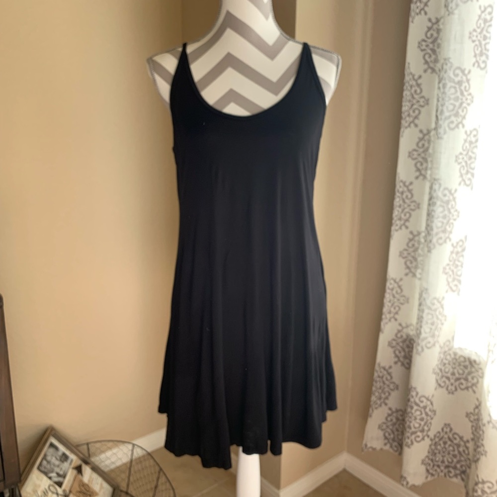 Black Thin Strap Dress